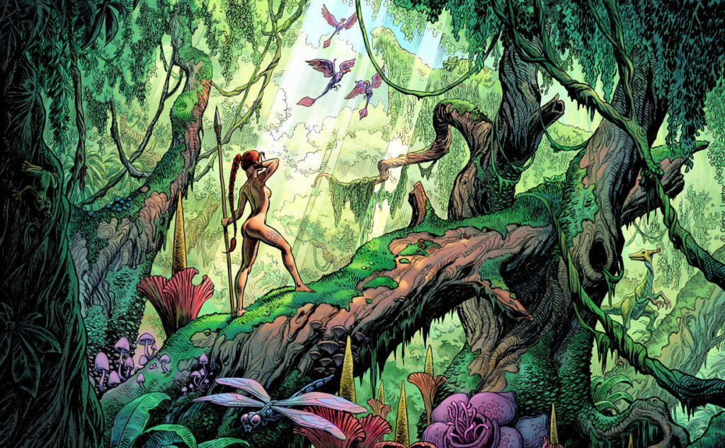 Illustration of The Feral Girl